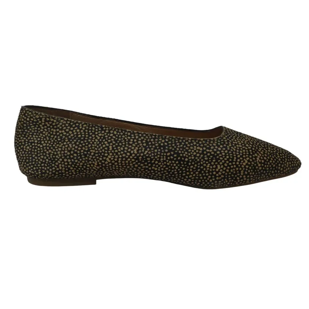 Madewell‎ Corey Spotted Calf Hair Leather Loafers Flats